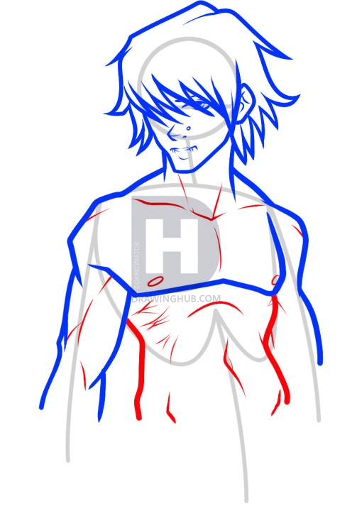 503x720 how to draw a hot guy, hot guy, step