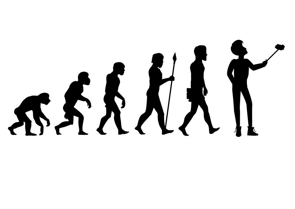 1015x718 A Me Evolution, Human Evolution, Man