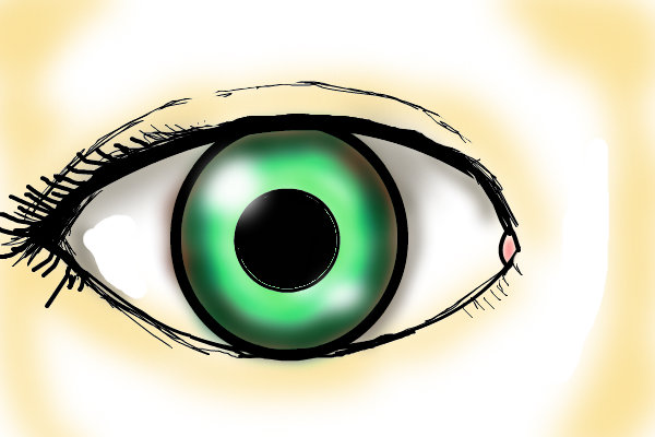 600x400 Human Eye A People Speedpaint Drawing