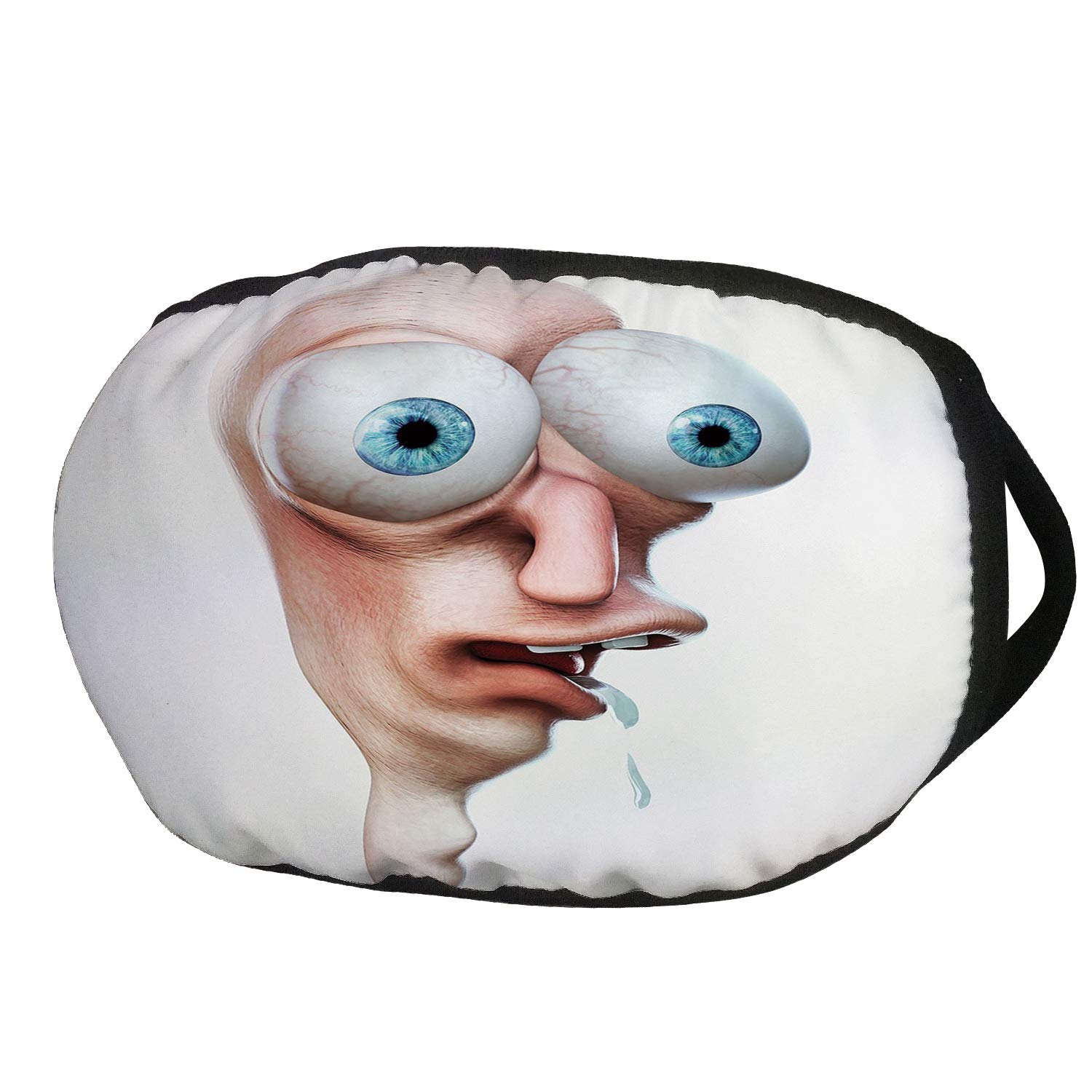 1500x1500 fashion cotton antidust face mouth mask, humor decor, stupid derp