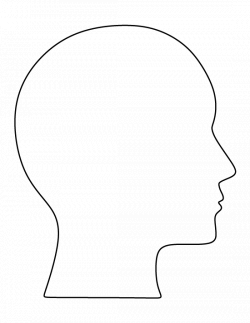 Human Face Outline Drawing | Free download on ClipArtMag