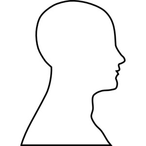 300x300 Human Head Clipart