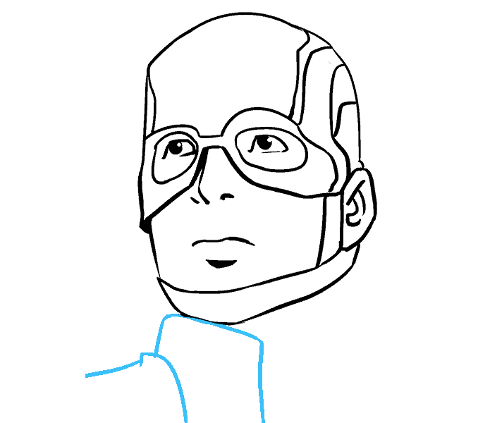 678x600 Collection Of Free Shield Drawing Face Download On Ui Ex