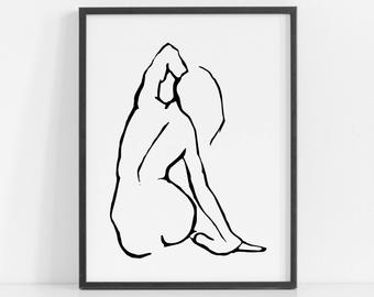 340x270 Figure Drawing Etsy