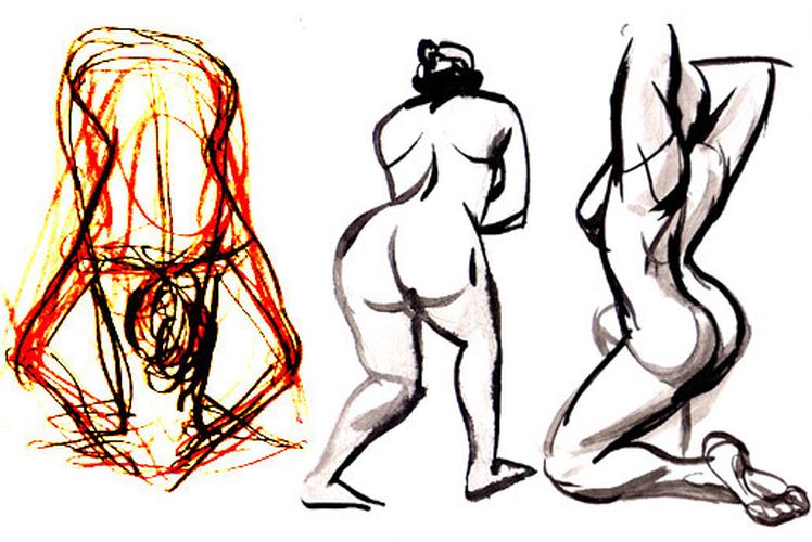 748x500 how to draw more dynamic poses tips for fluid gesture drawing