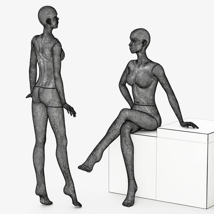 900x900 Huge Collection Of 'female Mannequin Drawing' Download More Than