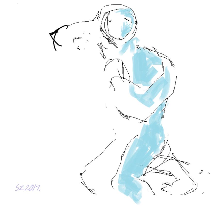 900x871 Figureman Drawing