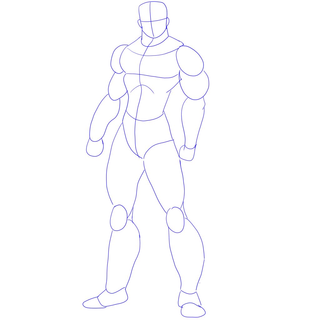 1024x1024 Ways To Draw Captain America Face Portrait, Full Body