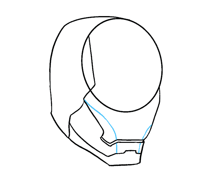 678x600 How To Draw Iron Man In A Few Easy Steps Easy Drawing Guides