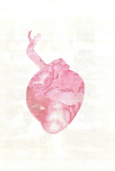 375x558 human heart pumps blood into nearly all trillion cells drawing