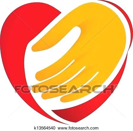 450x445 Drawing Of A Hand Holding A Heart Nip