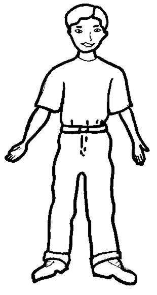 310x580 Human Body Diagram Of A Man
