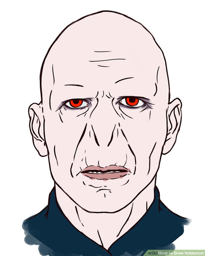 720x900 how to draw voldemort steps