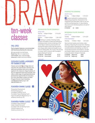 320x414 The Winter Catalog From Gage Academy Of Art