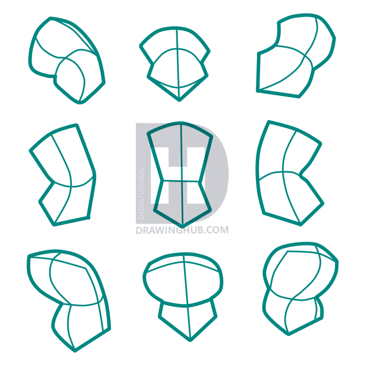 720x720 How To Draw Action Poses, Step