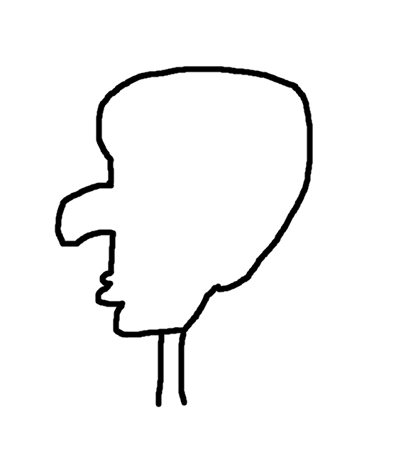 589x661 How Much Do You Know About Anatomy Draw A Human Profile Itt