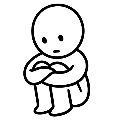 400x400 Fingers Drawing Sad Transparent Png Clipart Free Download