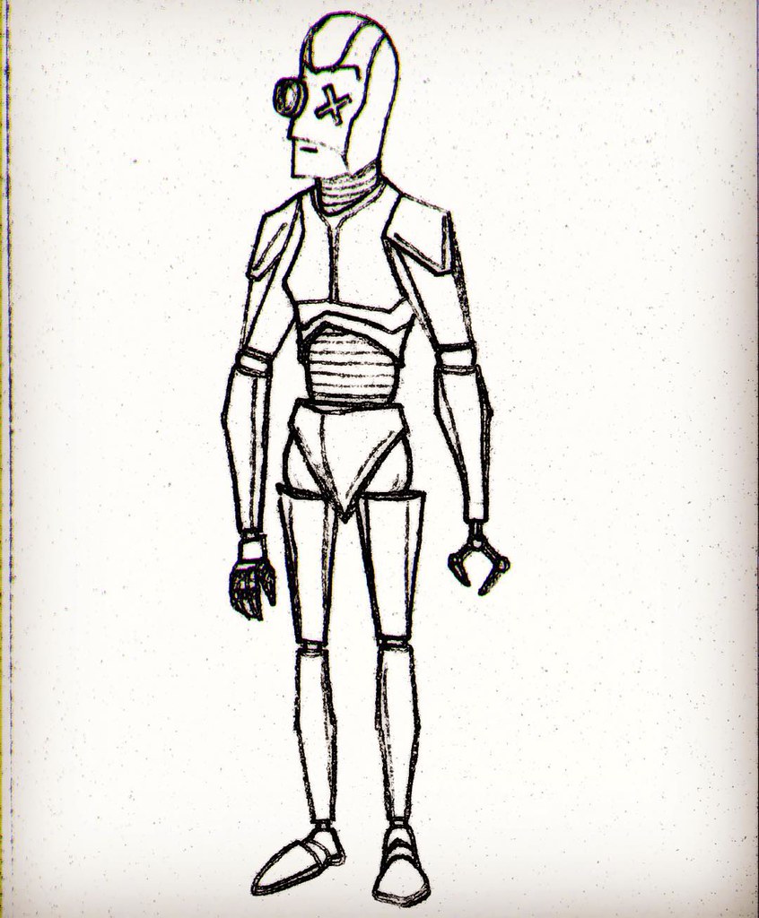 846x1024 I Drew A Robot