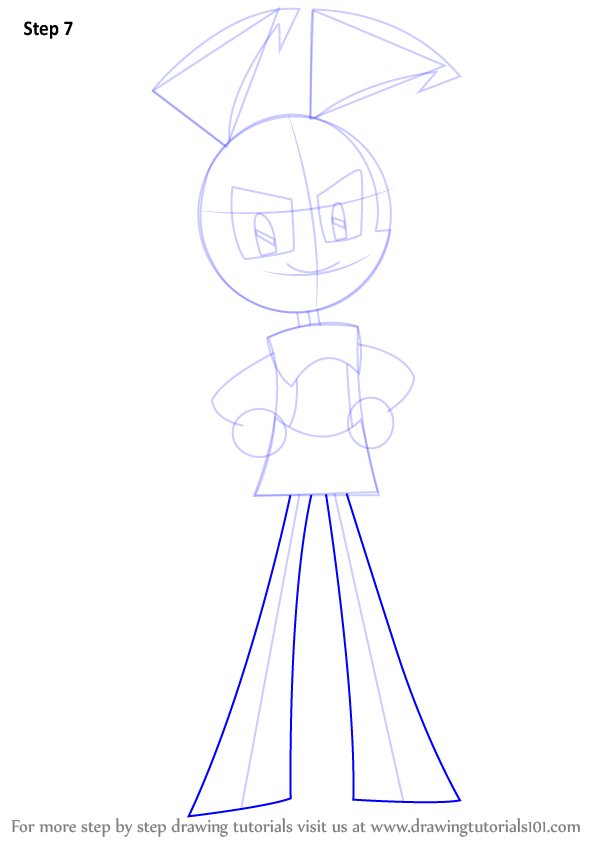 598x844 Learn How To Draw Jenny Wakeman From My Life As A Teenage Robot