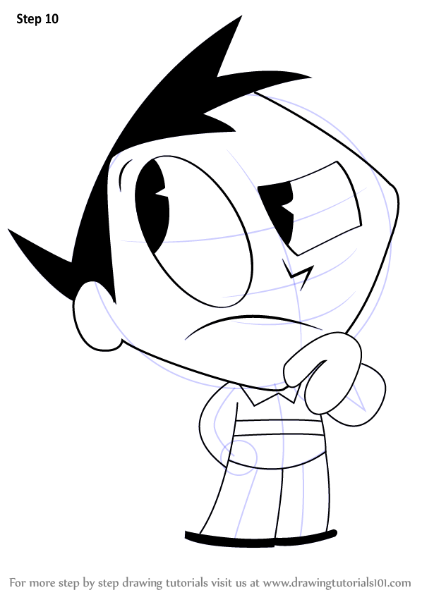 598x844 learn how to draw tuck carbuckle from my life as a teenage robot
