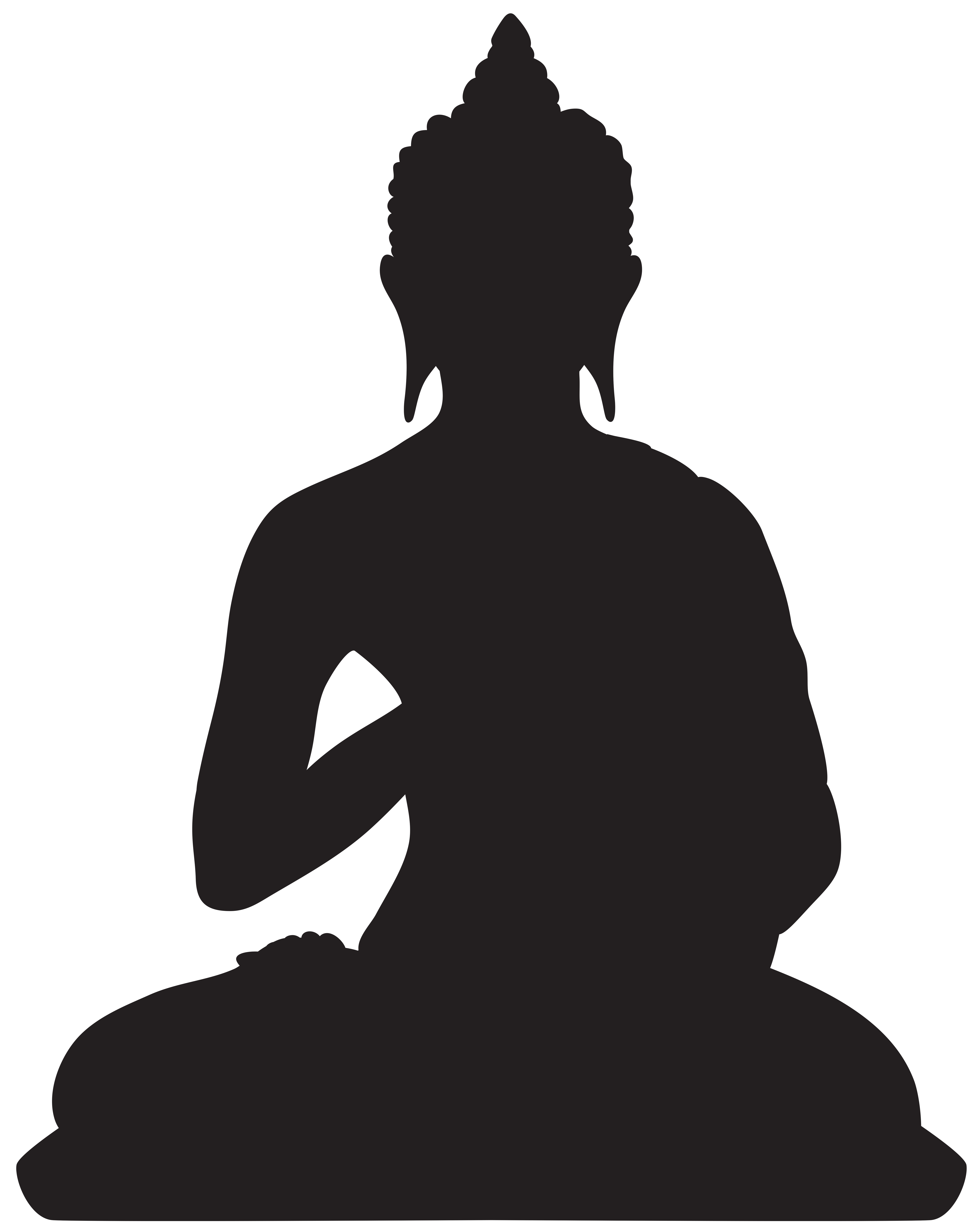 6404x8000 Buddha Drawing Shadow For Free Download