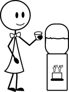 224x300 Stick Figure Girl Black And White Water Clipart Clip Art Images