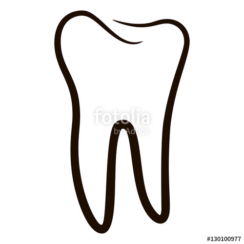 500x500 Human Teeth Icons Set Isolated On White Background For Dental