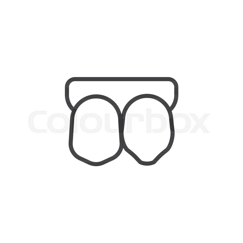 800x800 Human Teeth Line Icon, Outline Vector Stock Vector Colourbox