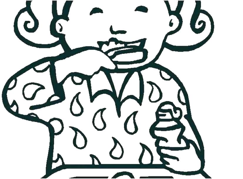 827x609 Coloring Pages Of Teeth
