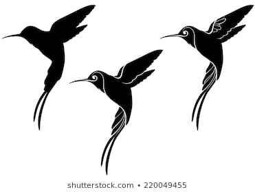 371x280 Huge Collection Of 'free Hummingbird Silhouette Clip Art