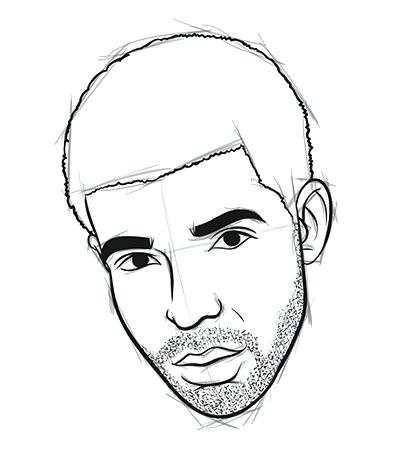 400x450 draw easy graphic content how to draw drake in easy steps easy
