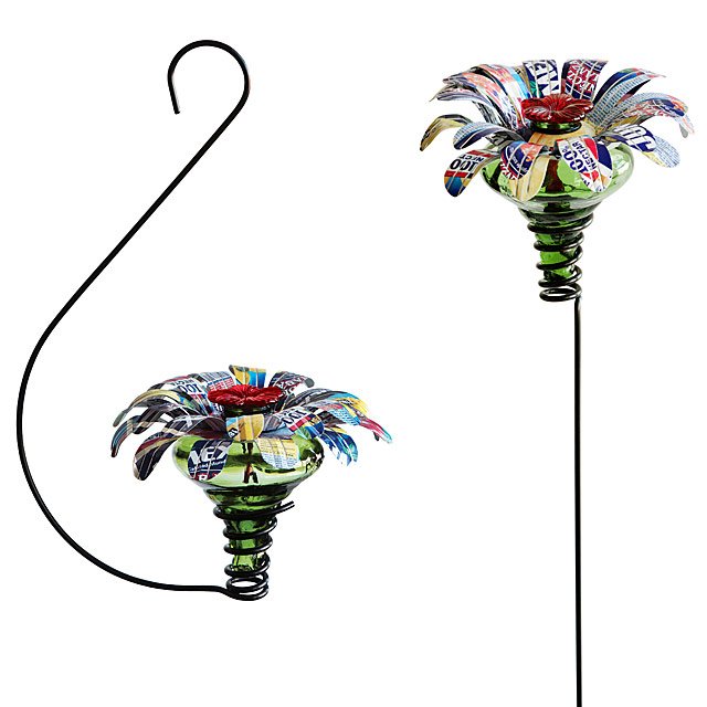 640x640 Flower Hummingbird Feeder Recycled Design Uncommongoods