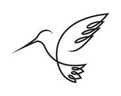 Hummingbird Tattoo Drawing