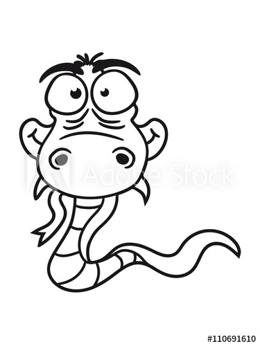 375x500 Cartoon Comic Funny Humorous Cool Snake
