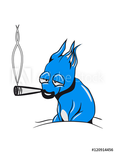 375x500 Kiffen Monster Humorous Joint