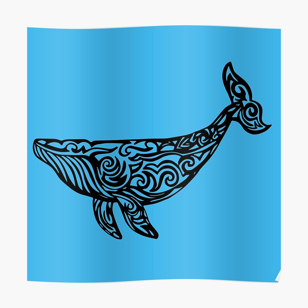 1000x1000 Humpback Whale Posters