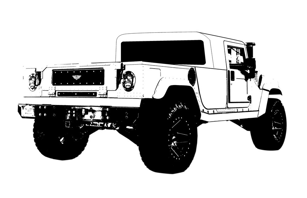 The Best Free Hummer Drawing Images Download From 59 - vrogue.co