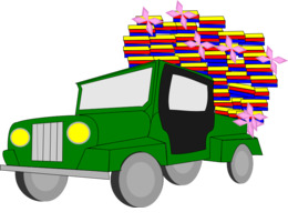 260x200 Car, Drawing, Truck, Transparent Png Image Clipart Free Download