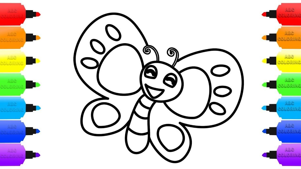 1280x720 Fresh Hungry Caterpillar Butterfly Coloring