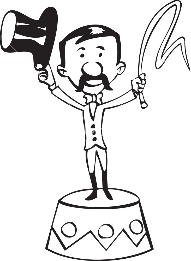 732x1000 Illustration Of A Magician With Hat And Hunter Royalty Free Stock