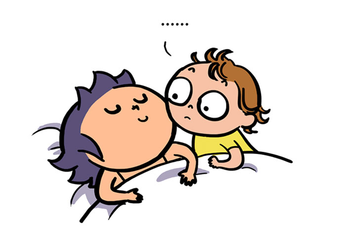 700x484 Mom Illustrates How A Year Old Can Hurt You And It's Too Painful