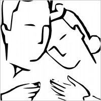 200x200 Husband Wife Happy Family Clip