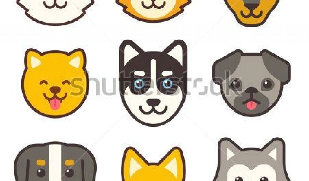 1024x600 Drawing A Cartoon Chihuahua Cartoon Dog Faces Set Different Breeds