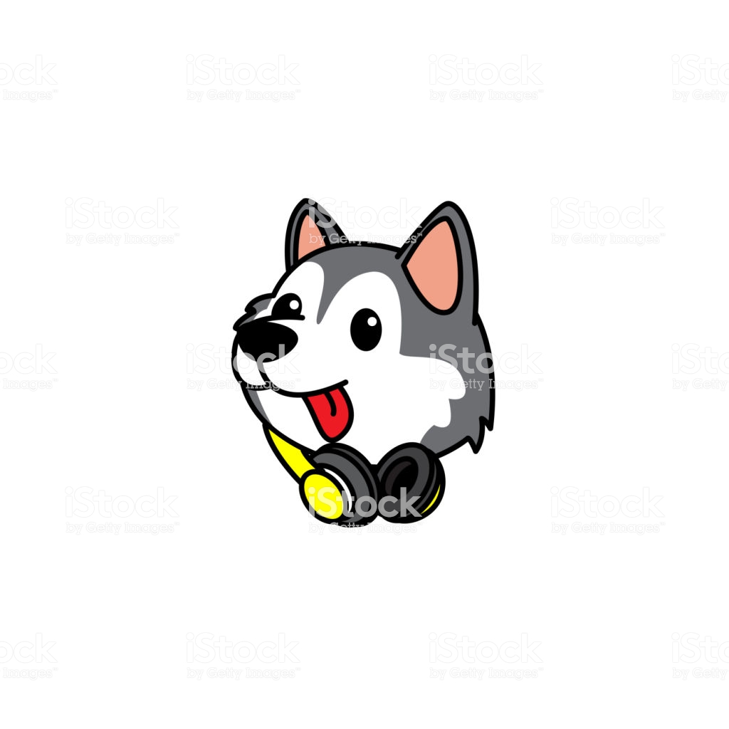 Husky Cartoon Drawing | Free download on ClipArtMag