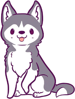 240x316 Collection Of Free Husky Drawing Kawaii Cute Download On Ui Ex