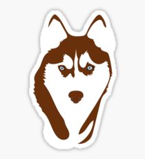210x230 Siberian Husky Drawing Stickers Redbubble