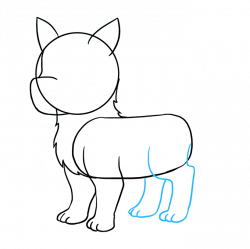 250x249 Drawing Husky Line, Picture