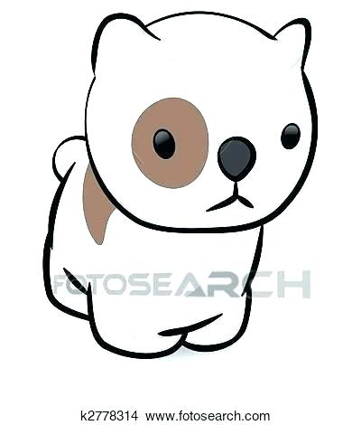 390x470 Easy Puppy Drawing