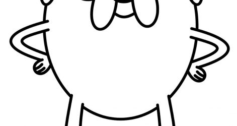 471x250 Dog Face Line Drawing Vector Step