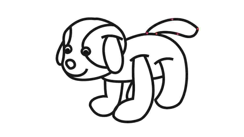 1011x569 puppy draw draw husky puppy dog cute puppy drawing tutorial